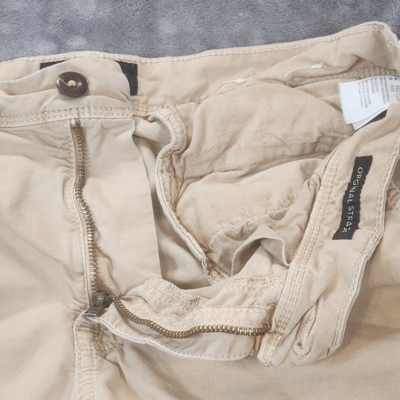 American Eagle Pants Mens 31x32 Beige Next Level Flex Original Straight  Chino - Picture 3 of 9